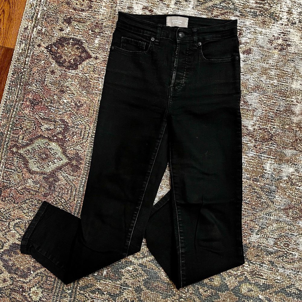 Everlane High-Rise Slim Straight Jeans